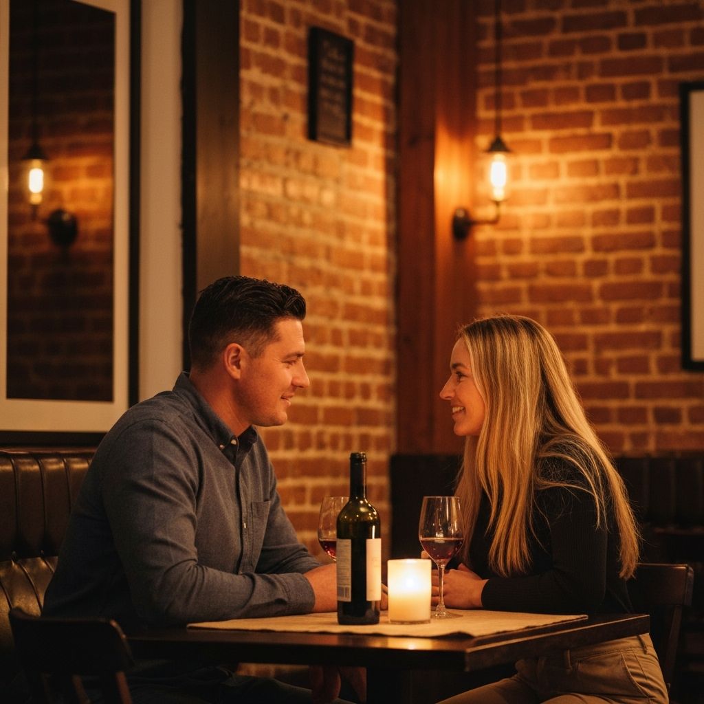 Cozy Wine Bar + Conversation Cue